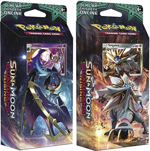 Pokemon TCG Sun Moon Guardians Rising Bundle Of Two 60-Card Theme Decks Featuring A