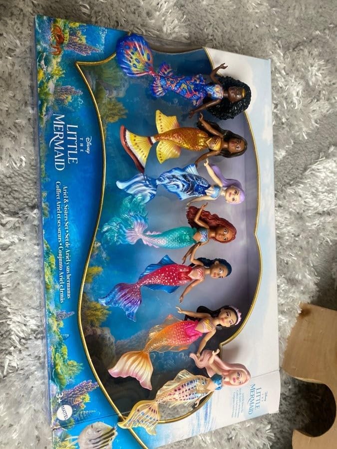 Mattel Disney Princess The Little Mermaid Ariel Sisters Small Doll