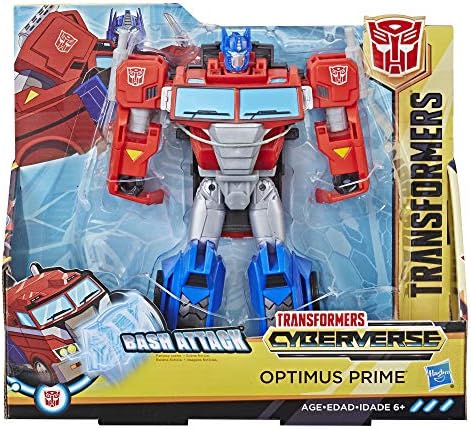 Transformers E3639 Cyberverse Action Attackers Ultra Class Optimus Prime Action Figure Toy