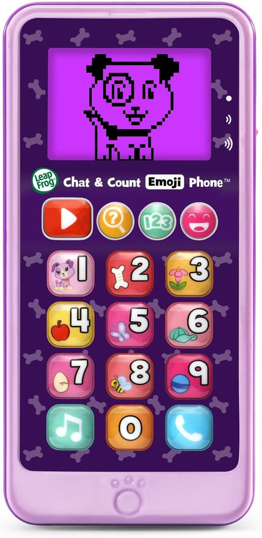 LeapFrog Chat and Count Emoji Phone Purple