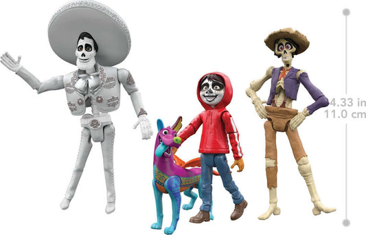 Mattel Disney Pixar Coco Storyteller Action Figure Multi-Pack Miguel Hector Ernesto Dante