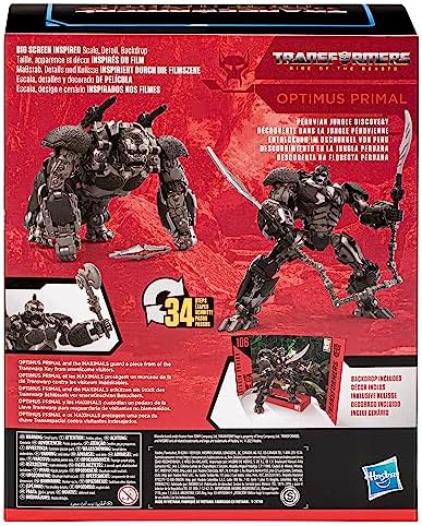 Transformers Studio Series Leader Rise of The Beasts 106 Optimus Primal Toy 8.5-Inch