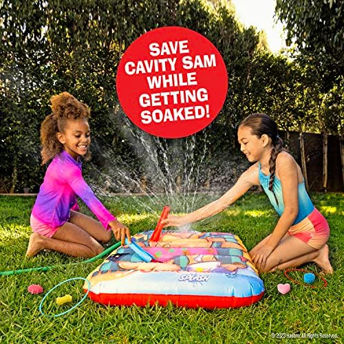 Hasbro Twister Jr. Splash - Outdoor Inflatable Water Twister Game for