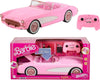 Barbie Hot Wheels RC Corvette from The Movie Full-Function Remote-Control Toy Car Holds 2 Doll
