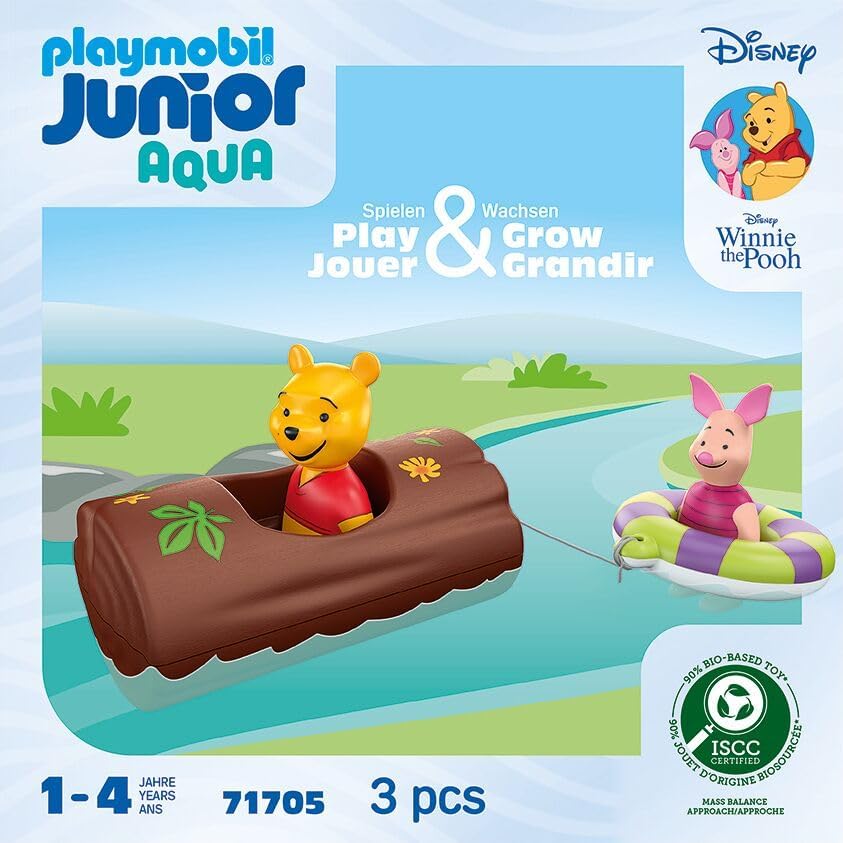 PLAYMOBIL Junior Disney Winnie The Pooh's Piglet's Water Adventure