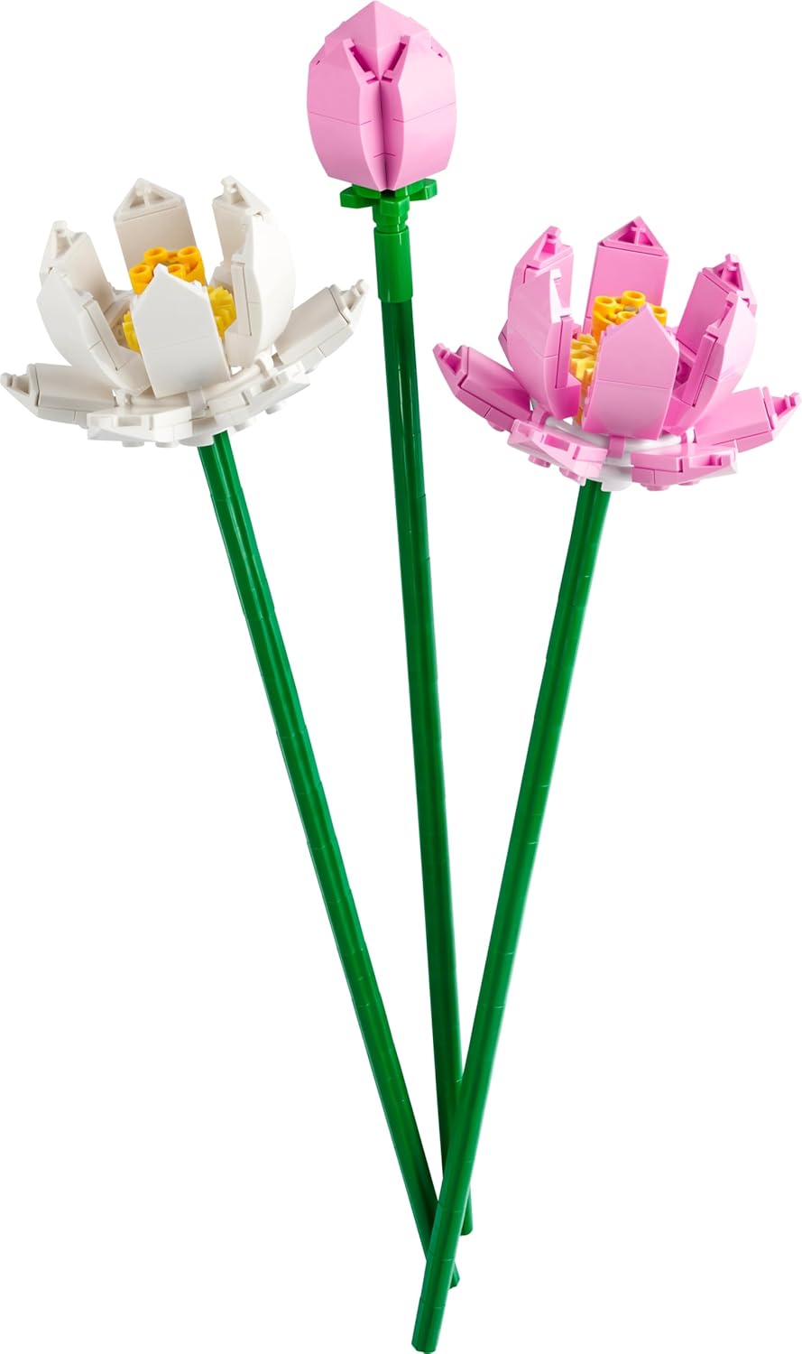 LEGO Lotus Flower - Building Toy for Girls Boys Ages 8 - Artificial Lotus for Home Decor
