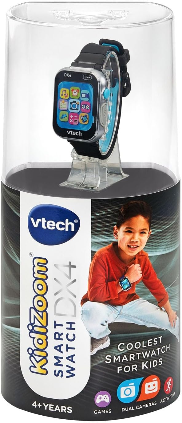VTech KidiZoom Smartwatch DX4 Black