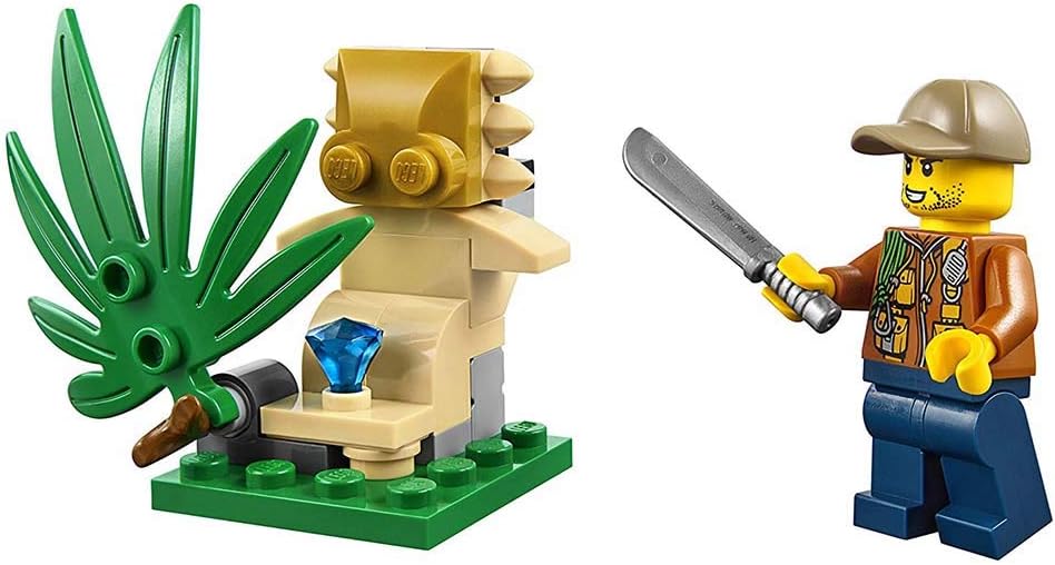 LEGO City Jungle Explorers Jungle Buggy 60156 Building Kit 53 Piece
