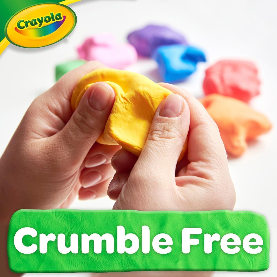 Crayola Dough - Red 3lb Bulk Modeling Dough for Clay Alternative Resealable Tub Ages