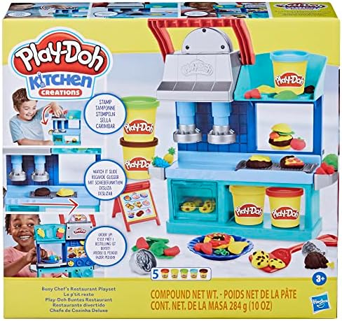 Play-Doh Kitchen Creations Busy Chef's Restaurant Playset