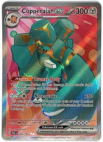 Pokemon - Copperajah ex - 245193 - Paldea Evolved - Full Art Ultra Rare Card