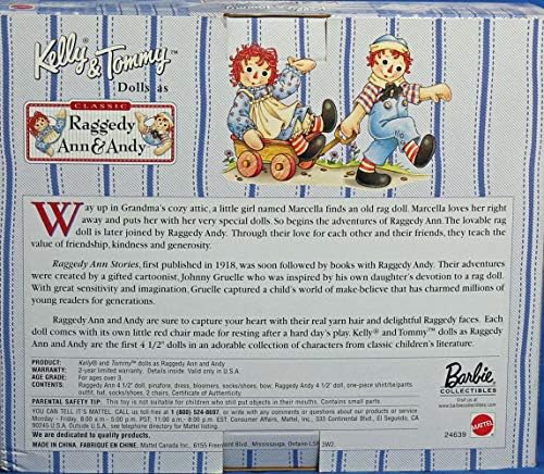Barbie Raggedy Ann Andy Tommy Kelly Storybook s