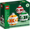 LEGO Christmas Decor Set 40604 GWP - Craft 3 Colorful Ornaments 182 pcs