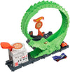 Hot Wheels Toy Car Track Set Gator Loop Attack Playset