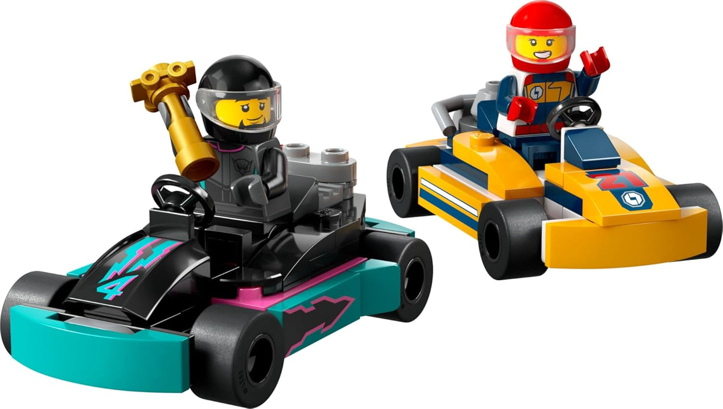 LEGO City Go-Karts and Race Drivers Toy Playset