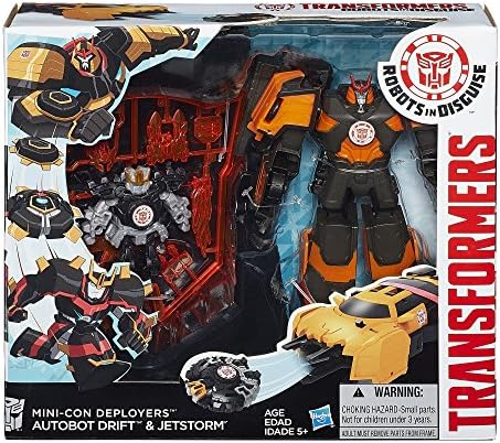 Transformers Robots in Disguise Mini-Con Deployers Autobot Drift and Jetstorm Figures