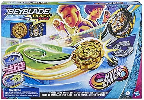 Beyblade Burst Rise Hypersphere Vortex Climb Battle Set - Complete Set with Beystadium 2