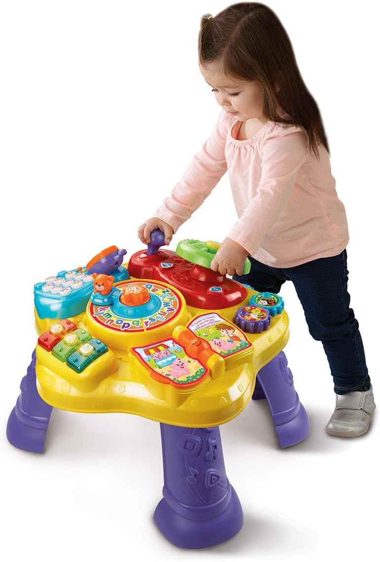 VTech Magic Star Learning Table Frustration Free Packaging Yellow