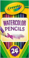 Crayola Watercolor Colored Pencils 24ct Watercolor Paint Alternative Watercolor Pencil