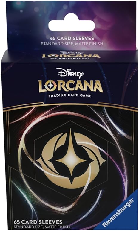 Ravensburger Disney Lorcana TCG Card Sleeves Featuring Lorcana Card-Back Artwork 65