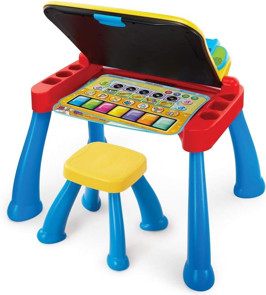VTech Touch and Learn Activity Desk Deluxe Frustration Free Packaging