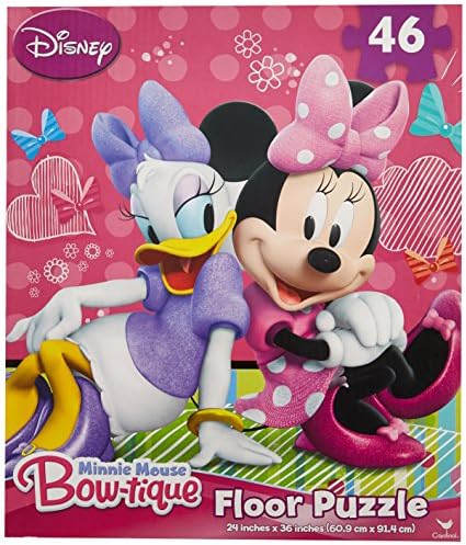 Disney Minnie Mouse 46 Pieces Floor Puzzle Styles Will Vary