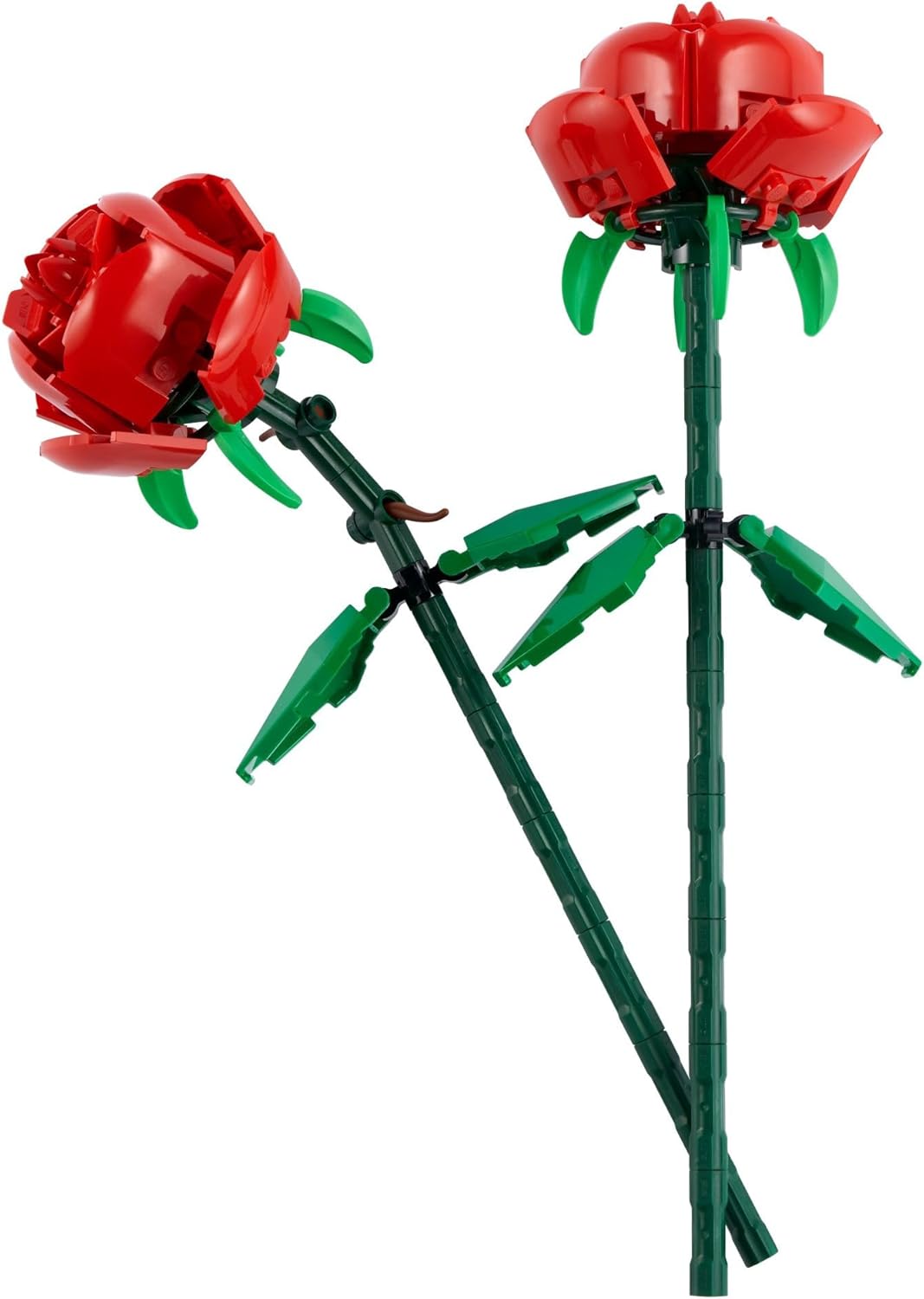 LEGO Roses - Building Toy for Girls Boys Ages 8 - Artificial Fake Roses for Home Decor