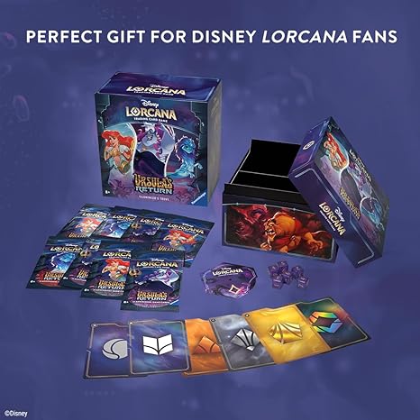 Ravensburger Disney Lorcana TCG Ursula's Return Illumineer's Trove Secure Card Storage