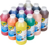 Crayola Washable Paint 12ct Bulk Paint Set for Nontoxic Paint Craft Supplies Teacher