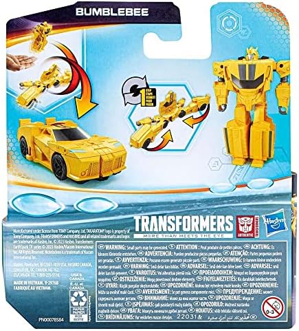Hasbro Transformers EarthSpark 1 Step Flip Changer Figure Model Random