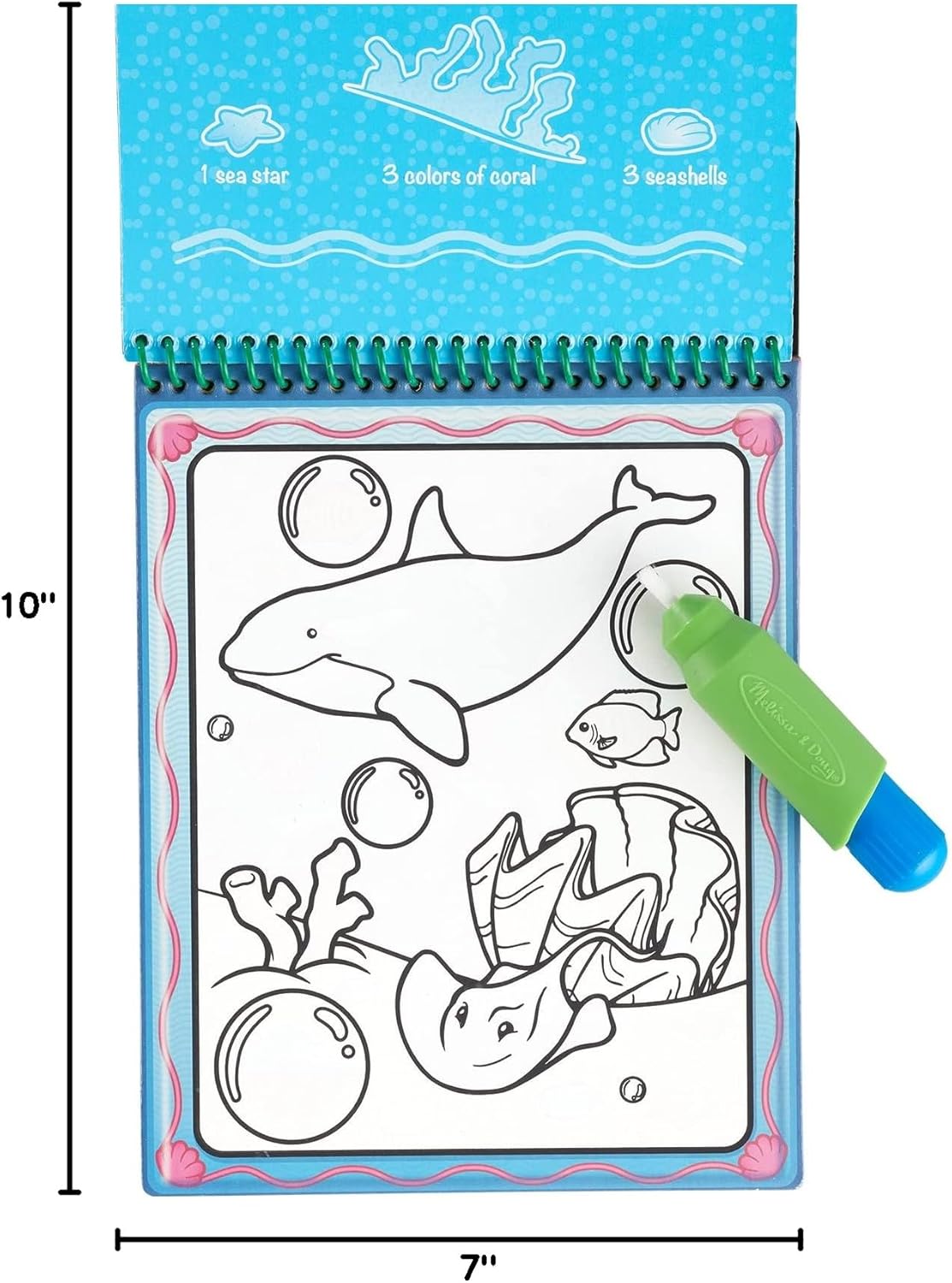 Melissa & Doug Melissa Doug Water Wow - Water Reveal Pad Bundle - Farm Safari Under The