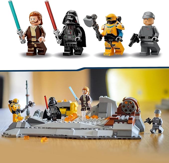 LEGO Star Wars Obi-Wan KenobiTM vs. Darth Vader TM 75334