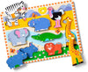 Melissa & Doug Melissa Doug Safari Wooden Chunky Puzzle - 8 Pieces - FSC Certified