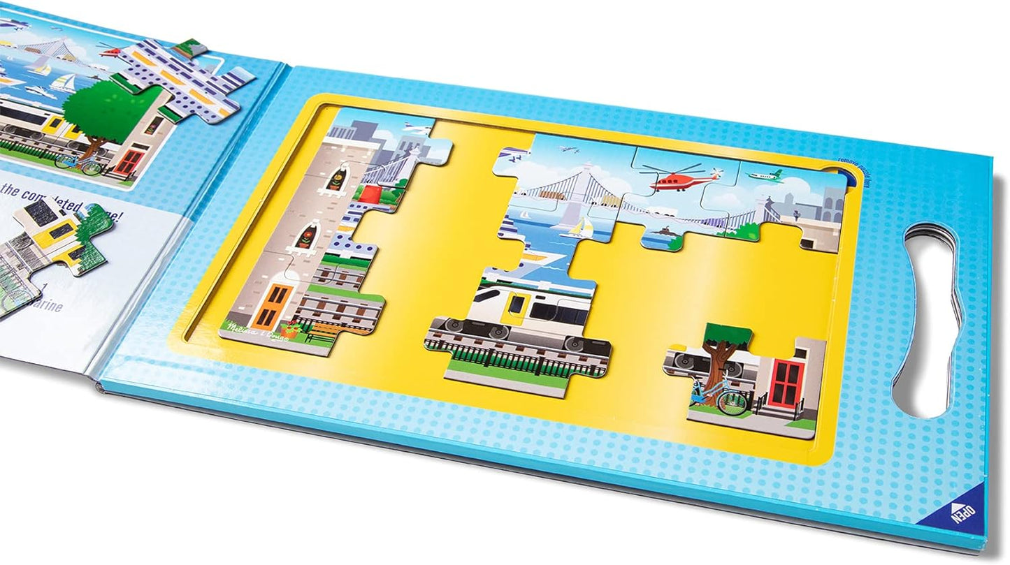 Melissa & Doug Melissa Doug Take-Along Magnetic Jigsaw Puzzle