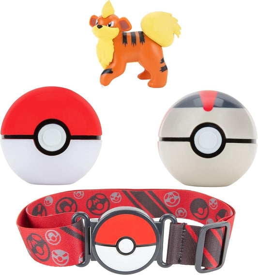 Pokemon Poke Ball Clip N Go Belt Set
