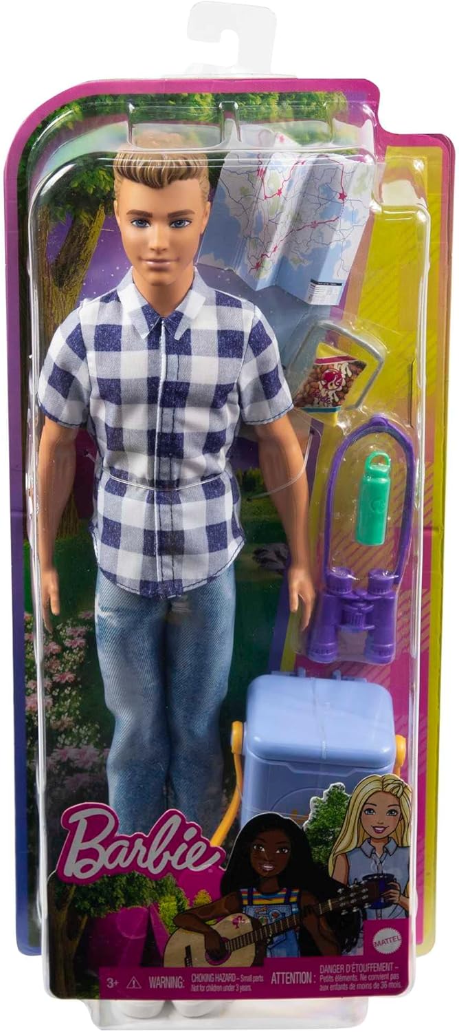 Barbie It Takes Two Camping Set with Blonde Ken Doll