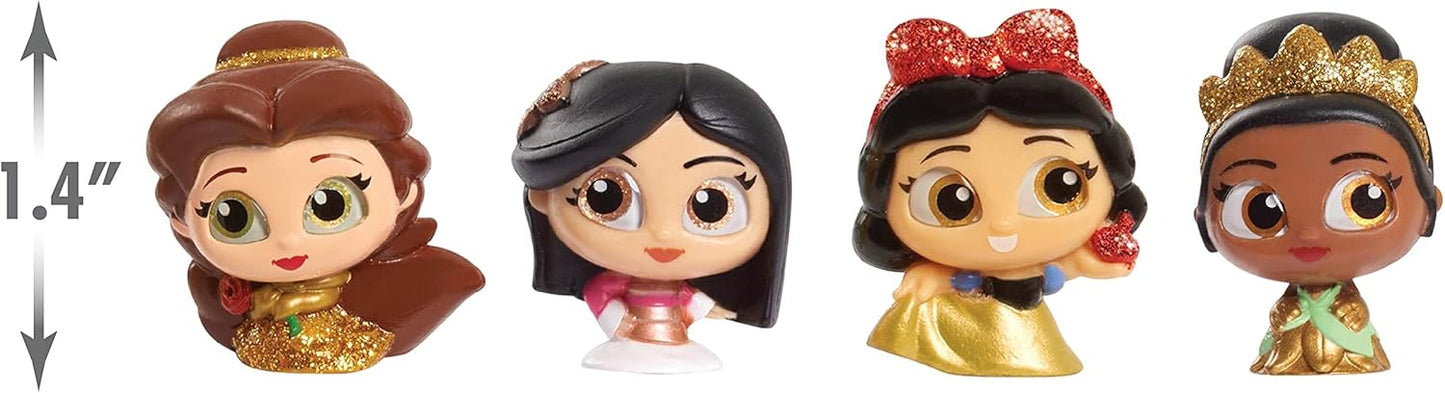 Disney Doorables Glitter and Gold Princess Collection Peek 8 Blind Bag Inspired Figures