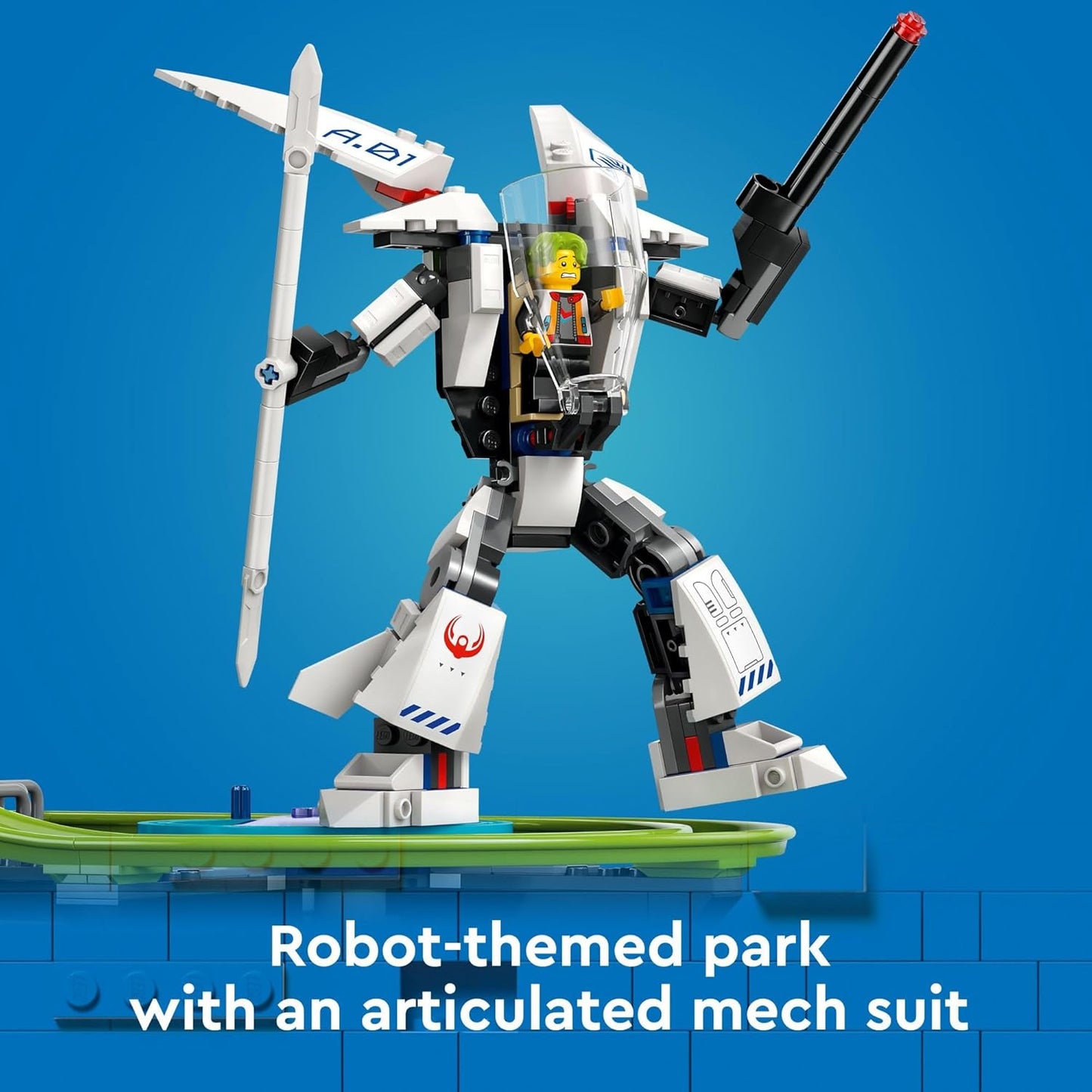 LEGO City Robot World Roller Coaster Building Set
