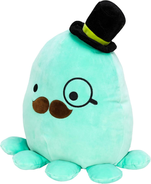Squishmallows 12-Inch Fancy Octopus - Add Zobey to Your Squad Ultrasoft Stuffed Animal Medium-Sized Plush