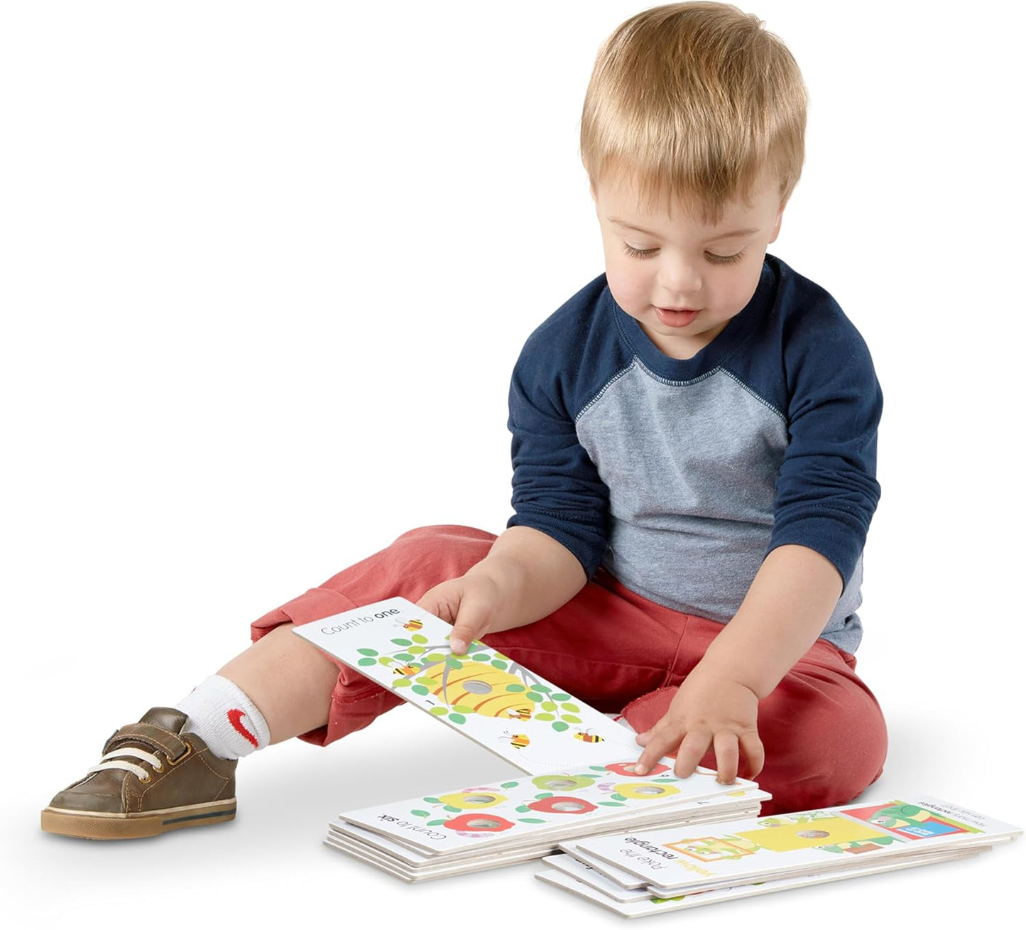 Melissa & Doug Melissa Doug Poke-A-Dot Jumbo Number Learning Cards - 13 Double-Sided