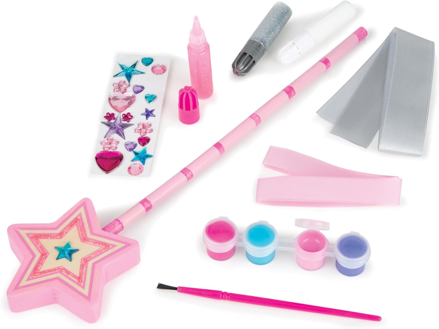 Melissa & Doug Melissa Doug Created By Me Paint Decorate Your Own Wooden Princess Wand