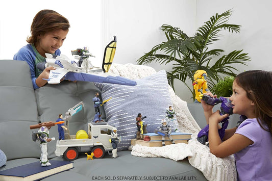 Mattel Disney and Pixar Lightyear Jumpsuit Buzz Lightyear Action Figure 12 Points of