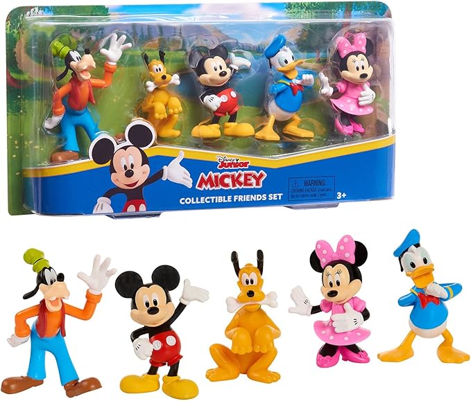 Just Play Mickey Mouse Figure Set 5 Pack for Ages 3 Up by Just Play