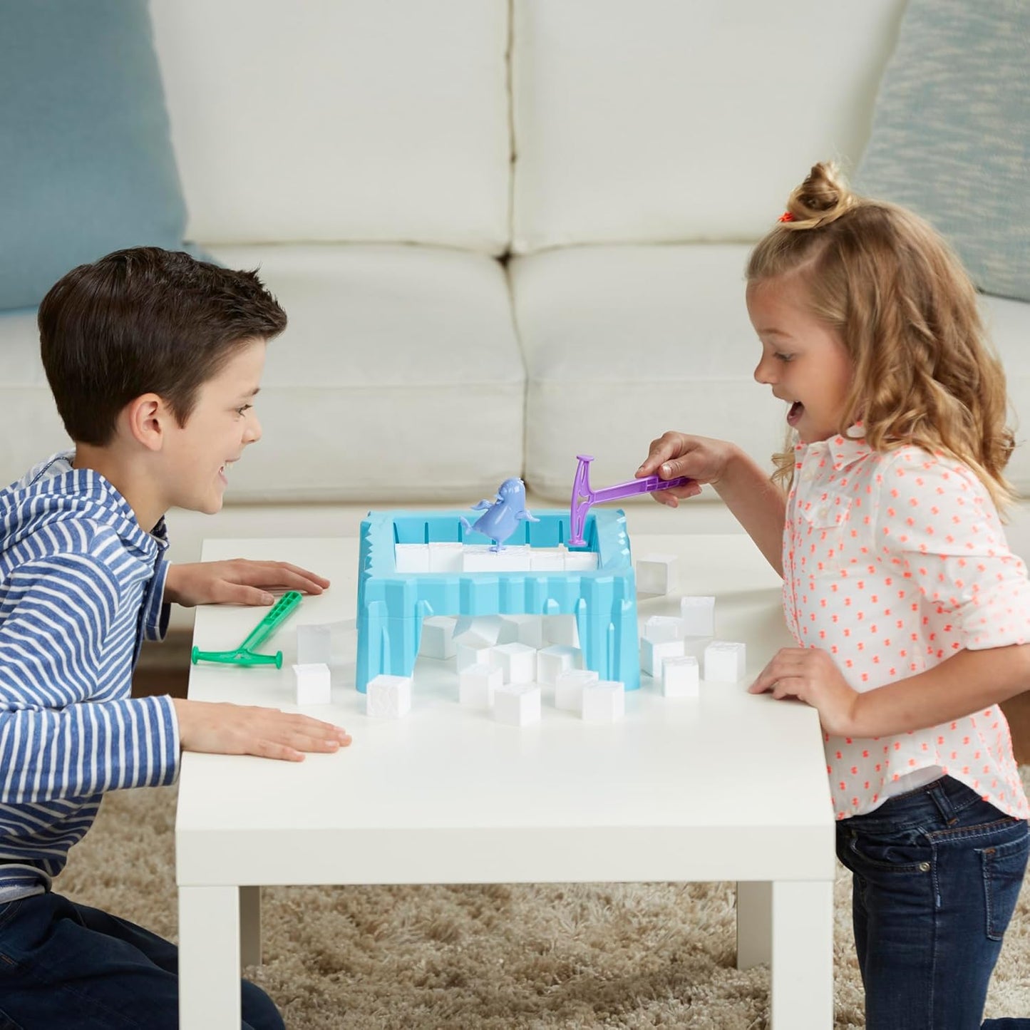 Hasbro Gaming Don't Break The Ice Preschool Game Board for