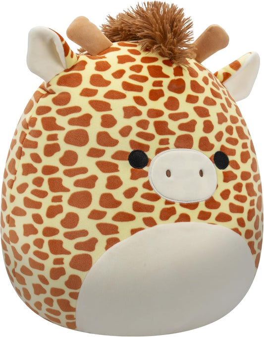 Squishmallows Original 14-Inch Lijjian Brown Capybara - Official Jazwares Large Plush