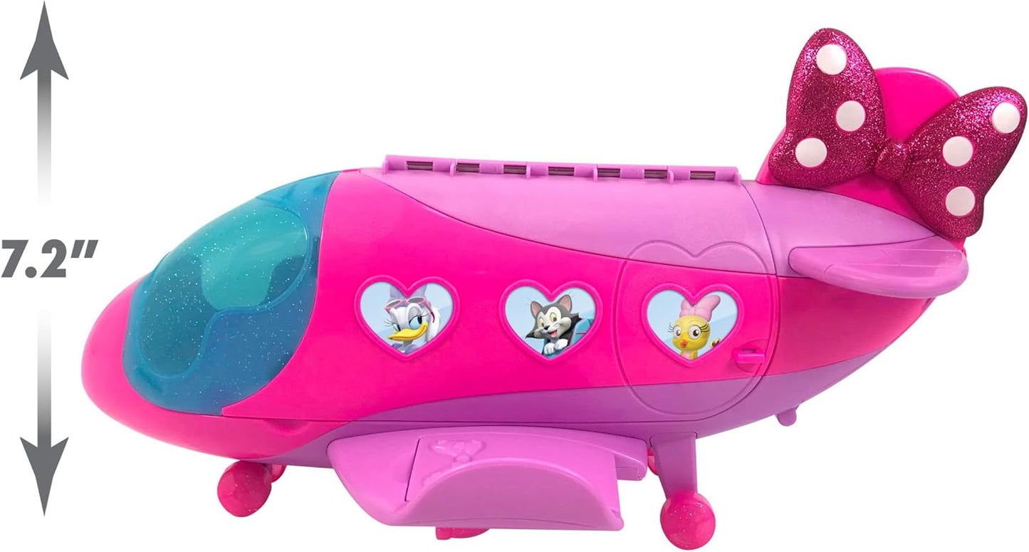 Disney Junior Minnie Mouse Bow-Liner Jet Toy Figures and Playset