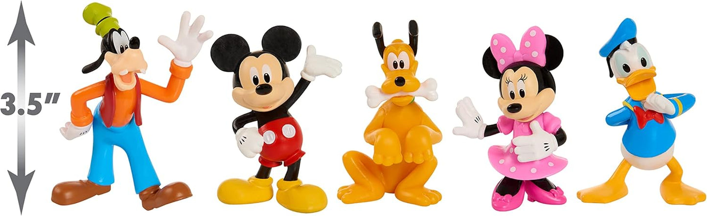 Just Play Mickey Mouse Figure Set 5 Pack for Ages 3 Up by Just Play