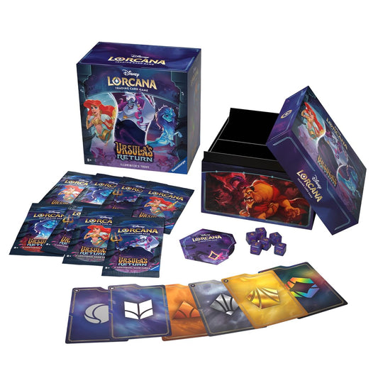 Ravensburger Disney Lorcana TCG Ursula's Return Illumineer's Trove Secure Card Storage