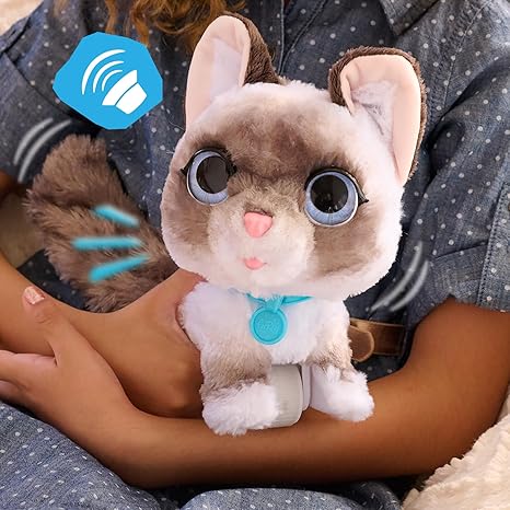 Just Play furReal Wagalots Kitty Small Interactive Plush