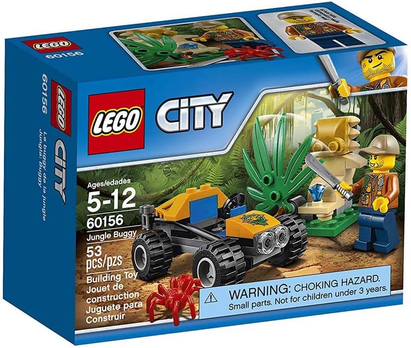 LEGO City Jungle Explorers Jungle Buggy 60156 Building Kit 53 Piece